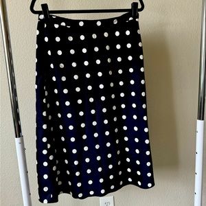 J Crew Polka Dot Skirt - New